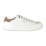 Sportieve witte vetersneakers met contrastdetails Carrera , White , He...