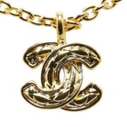 Pre-owned Metal chanel-jewelry Chanel Vintage , Yellow , Dames