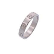 Pre-owned Silver rings Cartier Vintage , Gray , Dames