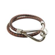 Pre-owned Leather necklaces Hermès Vintage , Multicolor , Dames