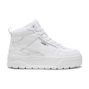 Witte enkellaarsjes voor vrouwen Puma , White , Dames