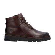 Bruine Casual Gesloten Heren Enkellaarzen Rieker , Brown , Heren