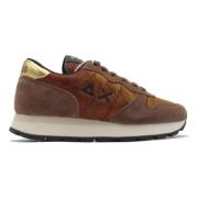 Glitter Hardloopschoenen - Ally Thin Sun68 , Brown , Dames