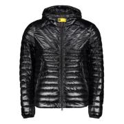 Waterafstotende Donsjas met Capuchon Parajumpers , Black , Heren