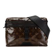 Pre-owned Canvas shoulder-bags Louis Vuitton Vintage , Brown , Dames