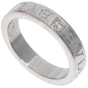 Pre-owned White Gold rings Bvlgari Vintage , Gray , Dames