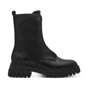 Zwarte Gesloten Booties Enkellaarzen Vrouwen s.Oliver , Black , Dames