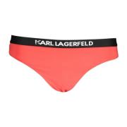 Badkleding Kostuum Onderdeel Vrouw Rood Karl Lagerfeld , Red , Dames