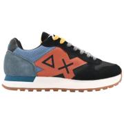 Winter Sneakers Avio/Nero Sun68 , Multicolor , Heren