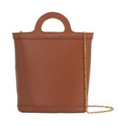 Bruine Tropicalia Nano Bucket Tas Marni , Brown , Dames