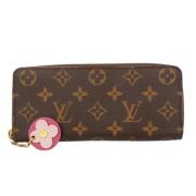 Pre-owned Canvas wallets Louis Vuitton Vintage , Brown , Dames