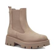 Bruine Chelsea Enkellaarsjes Vrouwen Tamaris , Brown , Dames