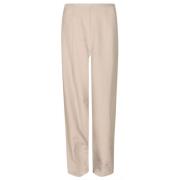 Zilveren Broek Taller Marmo , Beige , Dames