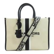 Pre-owned Canvas handbags Michael Kors Pre-owned , Black , Dames