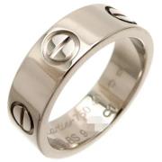 Pre-owned Silver rings Cartier Vintage , Gray , Dames