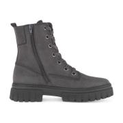 Grijze Casual Gesloten Booties Vrouwen Gabor , Gray , Dames