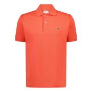 Klassiek Polo Shirt Lacoste , Red , Heren