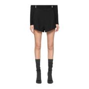 Reguliere Sandy wollen shorts Dondup , Black , Dames