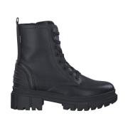 Stijlvolle zwarte veterschoenen s.Oliver , Black , Dames