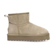 Beige Enkellaarsjes voor vrouwen Mexx , Beige , Dames