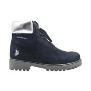 Navy Laarzen - Bora002B-Dbl002 U.s. Polo Assn. , Blue , Dames