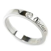 Pre-owned Silver rings Cartier Vintage , Gray , Dames