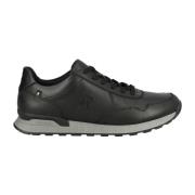 Zwarte Casual Sneakers voor Mannen Rieker , Black , Heren