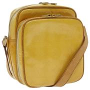 Pre-owned Leather louis-vuitton-bags Louis Vuitton Vintage , Yellow , ...