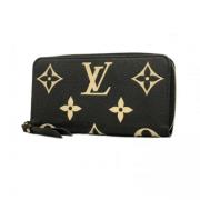 Pre-owned Canvas wallets Louis Vuitton Vintage , Black , Dames