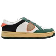 Lyon Low Sneakers in Wit Groen Zwart Philippe Model , Multicolor , Her...