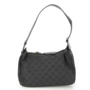 Pre-owned Canvas gucci-bags Gucci Vintage , Black , Dames