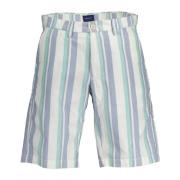 Witte Bermuda Shorts met Logo Gant , Multicolor , Heren