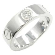 Pre-owned Silver rings Cartier Vintage , Gray , Dames