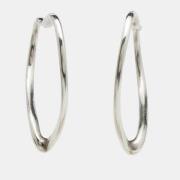 Pre-owned Metal earrings Tiffany & Co. Pre-owned , Gray , Dames