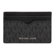 Logo Creditcardhouder Michael Kors , Black , Heren