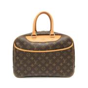 Pre-owned Canvas louis-vuitton-bags Louis Vuitton Vintage , Brown , Da...