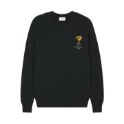 Comfortabele Sweatshirt Trophy Maison Kitsuné , Black , Heren