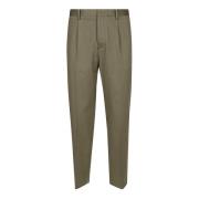 Elegante Chino Broek voor Verfijnd Comfort Hindustrie , Green , Heren