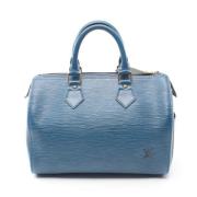 Pre-owned Leather louis-vuitton-bags Louis Vuitton Vintage , Blue , Da...