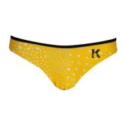 Badkleding Kostuum Onderdeel Voor Vrouwen Geel Karl Lagerfeld , Yellow...