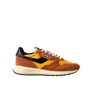 Panel Low-Top Sneakers Autry , Brown , Heren