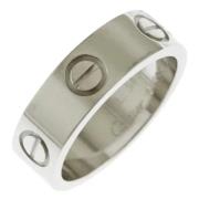 Pre-owned Silver rings Cartier Vintage , Gray , Dames