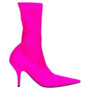 Pre-owned Cotton boots Balenciaga Vintage , Pink , Dames