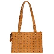 Pre-owned Canvas totes MCM Pre-owned , Brown , Dames