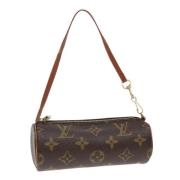 Pre-owned Canvas louis-vuitton-bags Louis Vuitton Vintage , Brown , Da...