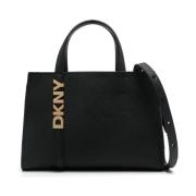 Zwarte Crossbody Tas voor Vrouwen Dkny , Black , Dames