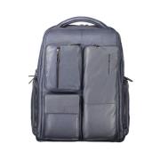 Blauwe Leren Rugzak | Stijlvol Model Piquadro , Blue , Unisex