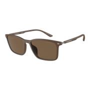 Stijlvolle Zonnebril Ea4223U 610573 Emporio Armani , Brown , Unisex