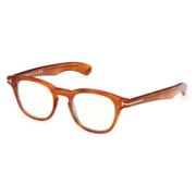 Stijlvolle Zwarte Zonnebril Tom Ford , Brown , Unisex