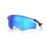 Sportieve zonnebril met uniek ontwerp Oakley , Black , Unisex